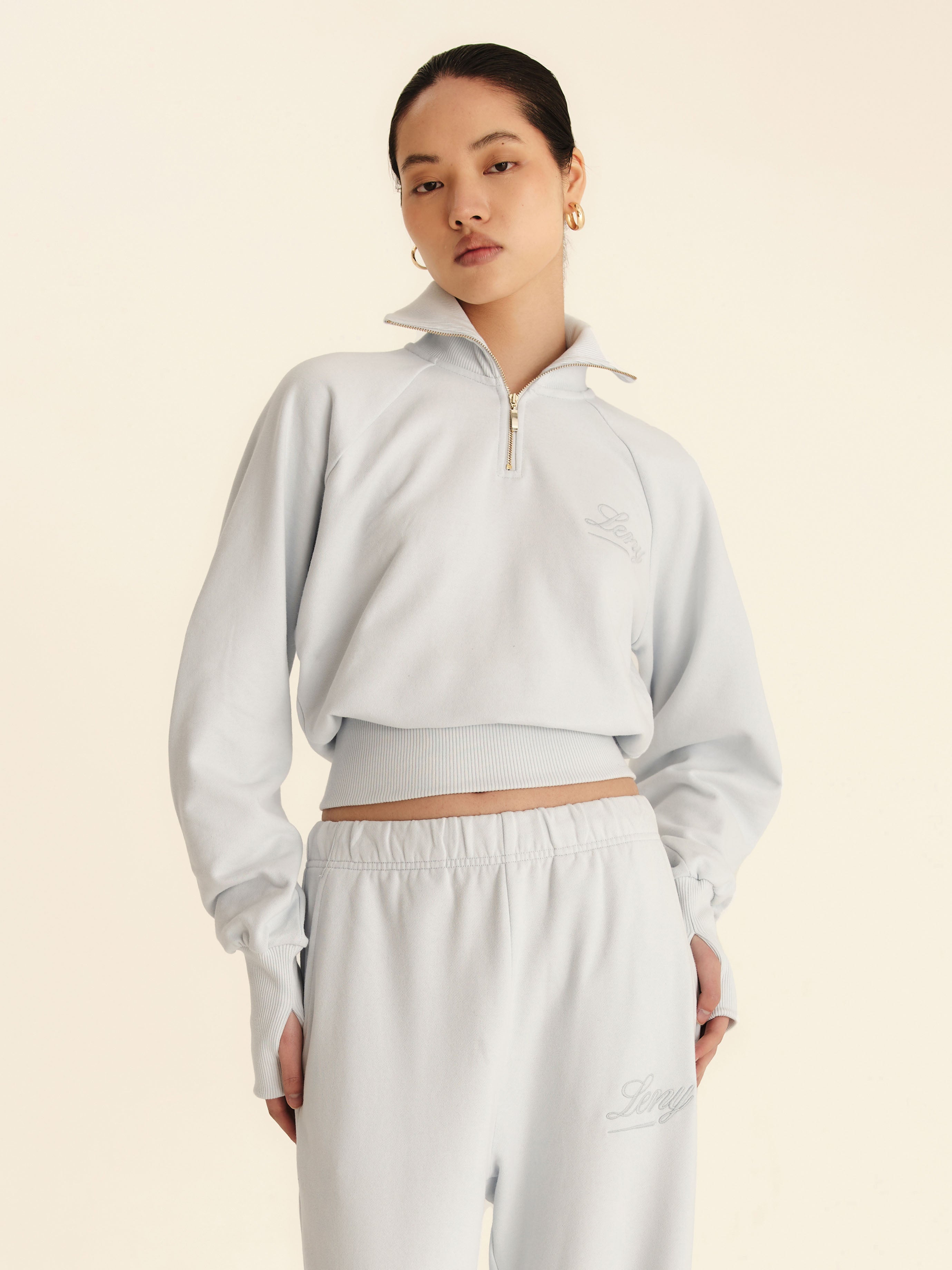 90's Wide-Leg Sweatpants Seasonal - Light Blue – LENY