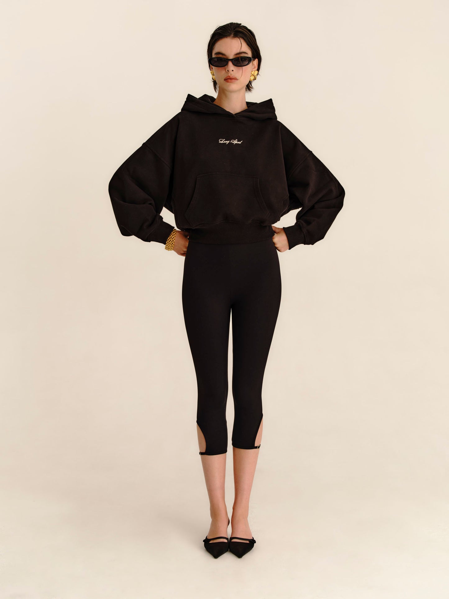 LENY Hoodie - Jet Black