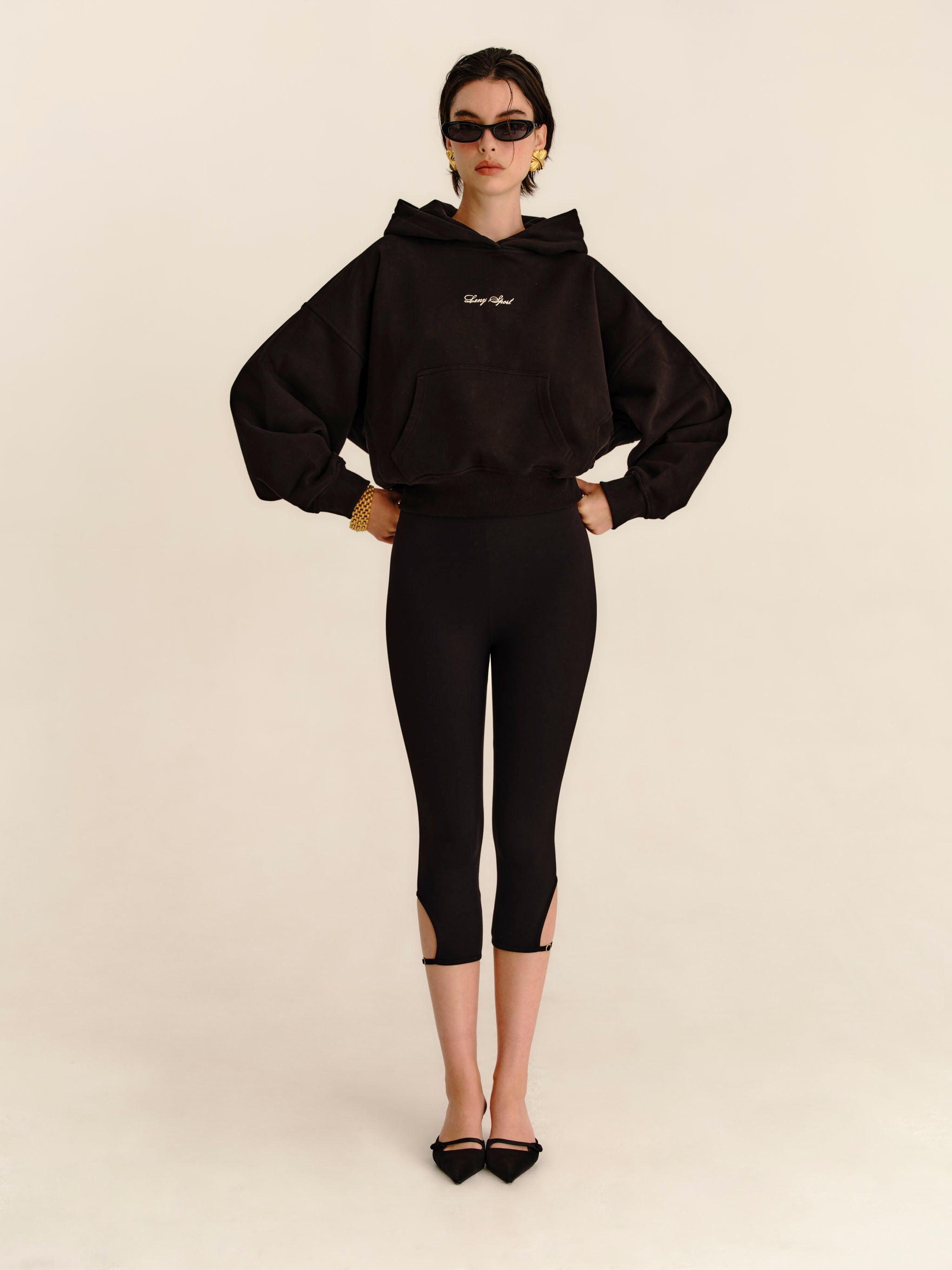 LENY Hoodie - Jet Black