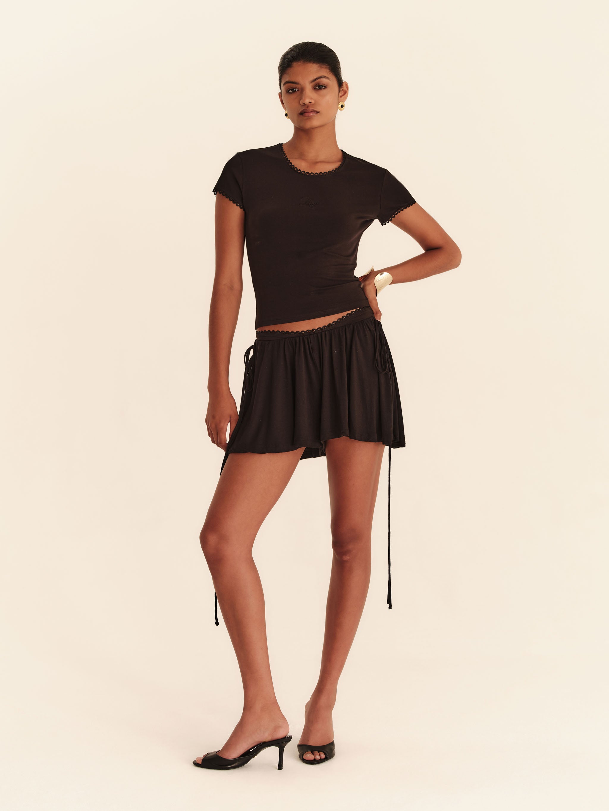 Babydoll Shorts - Jet