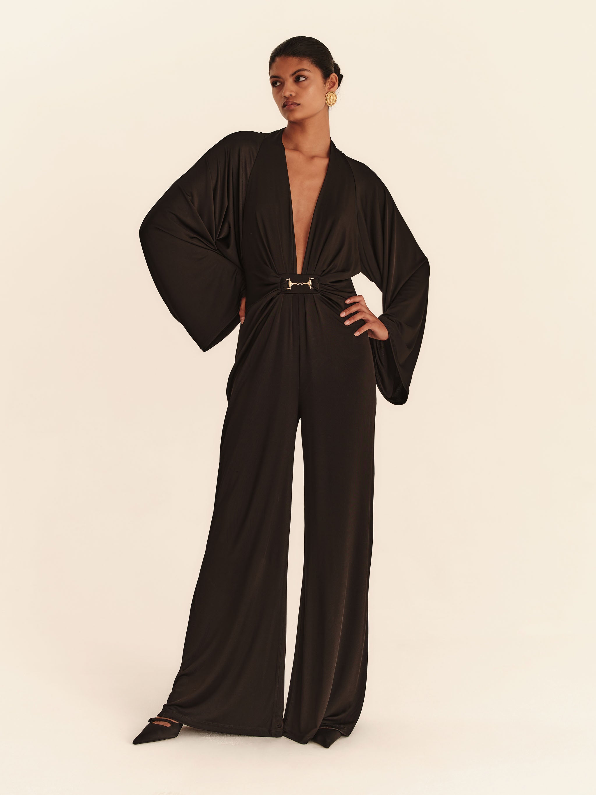Bag-a-Billionaire Jumpsuit - Jet