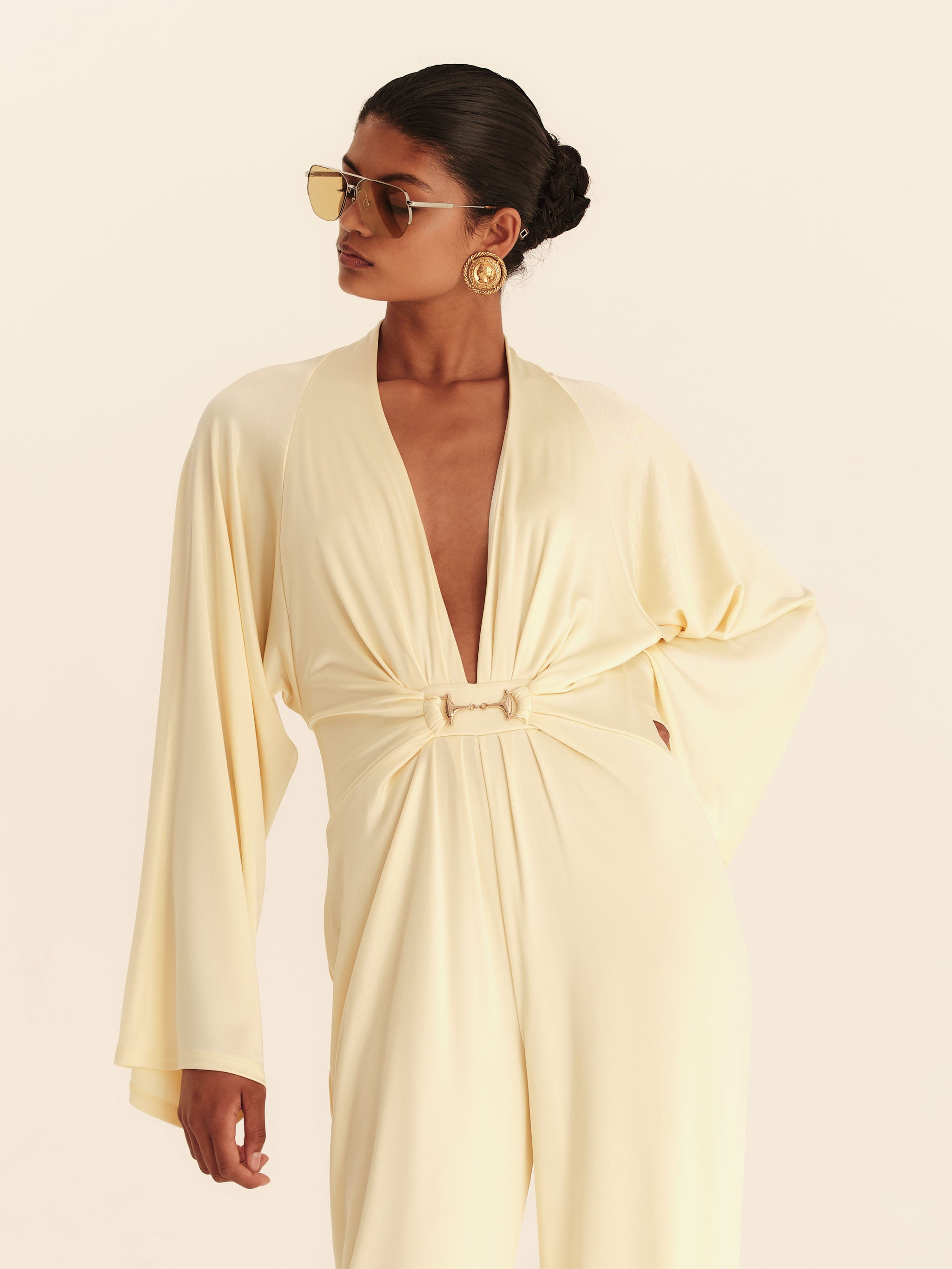 Bag-a-Billionaire Jumpsuit - Vermeer Yellow