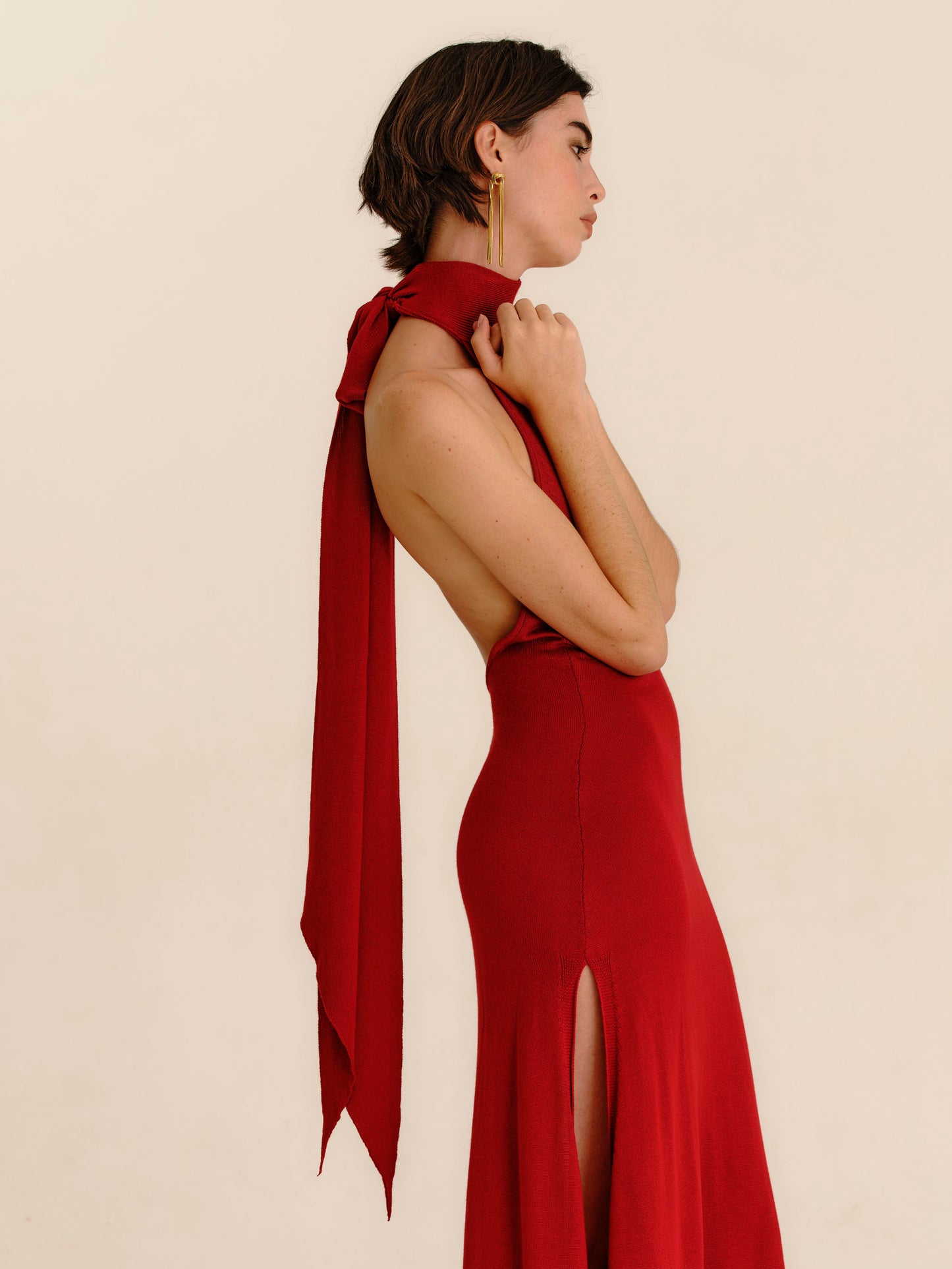 Cascade Dress 2.0 - Scarlett Red