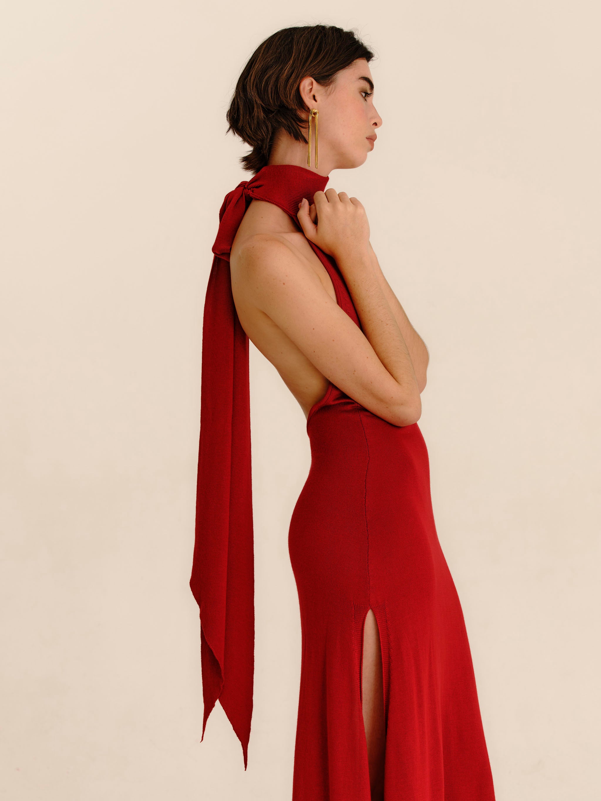 Cascade Dress 2.0 - Scarlett Red