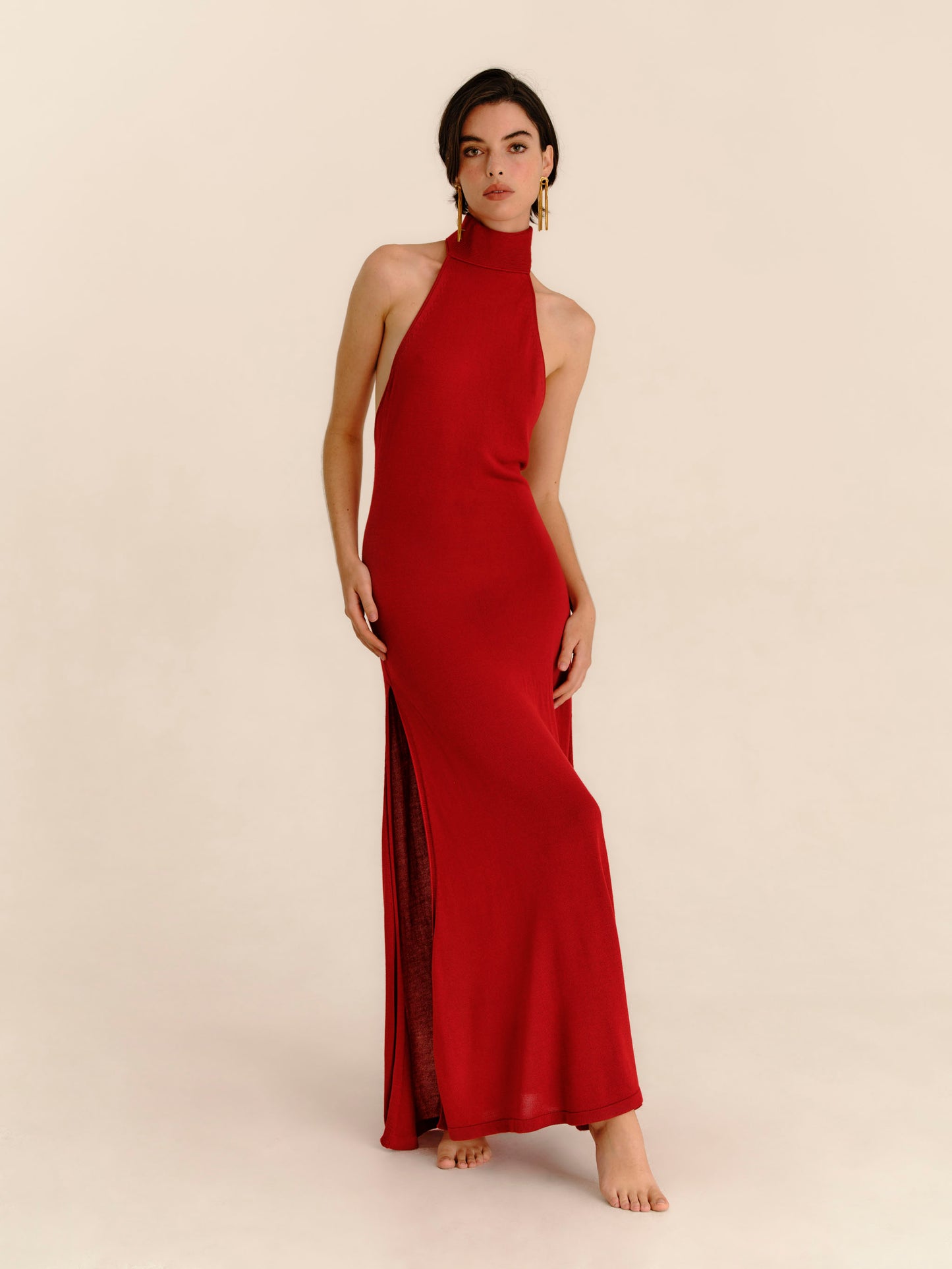 Cascade Dress 2.0 - Scarlett Red