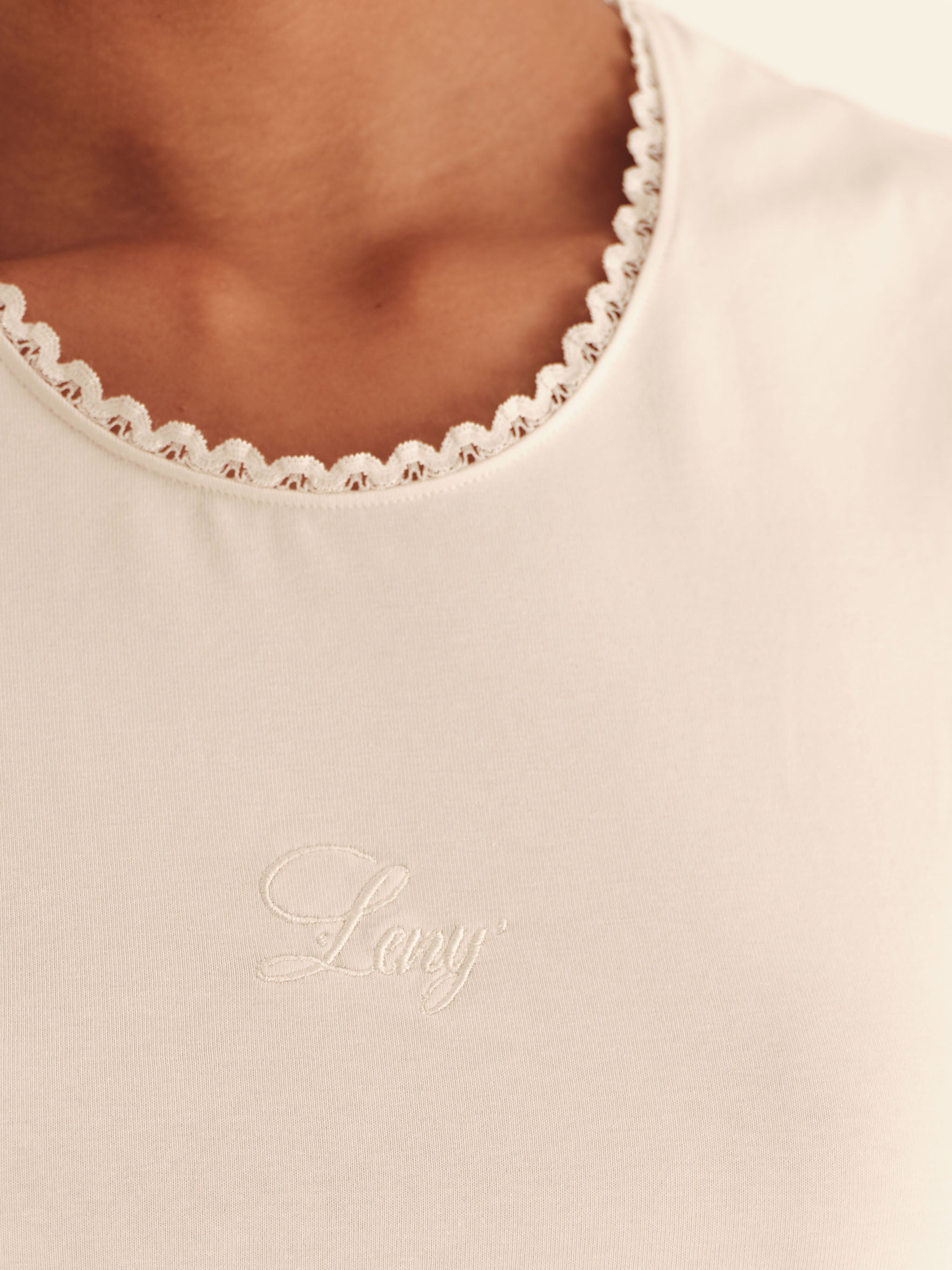 Chérie T-Shirt - Pearl