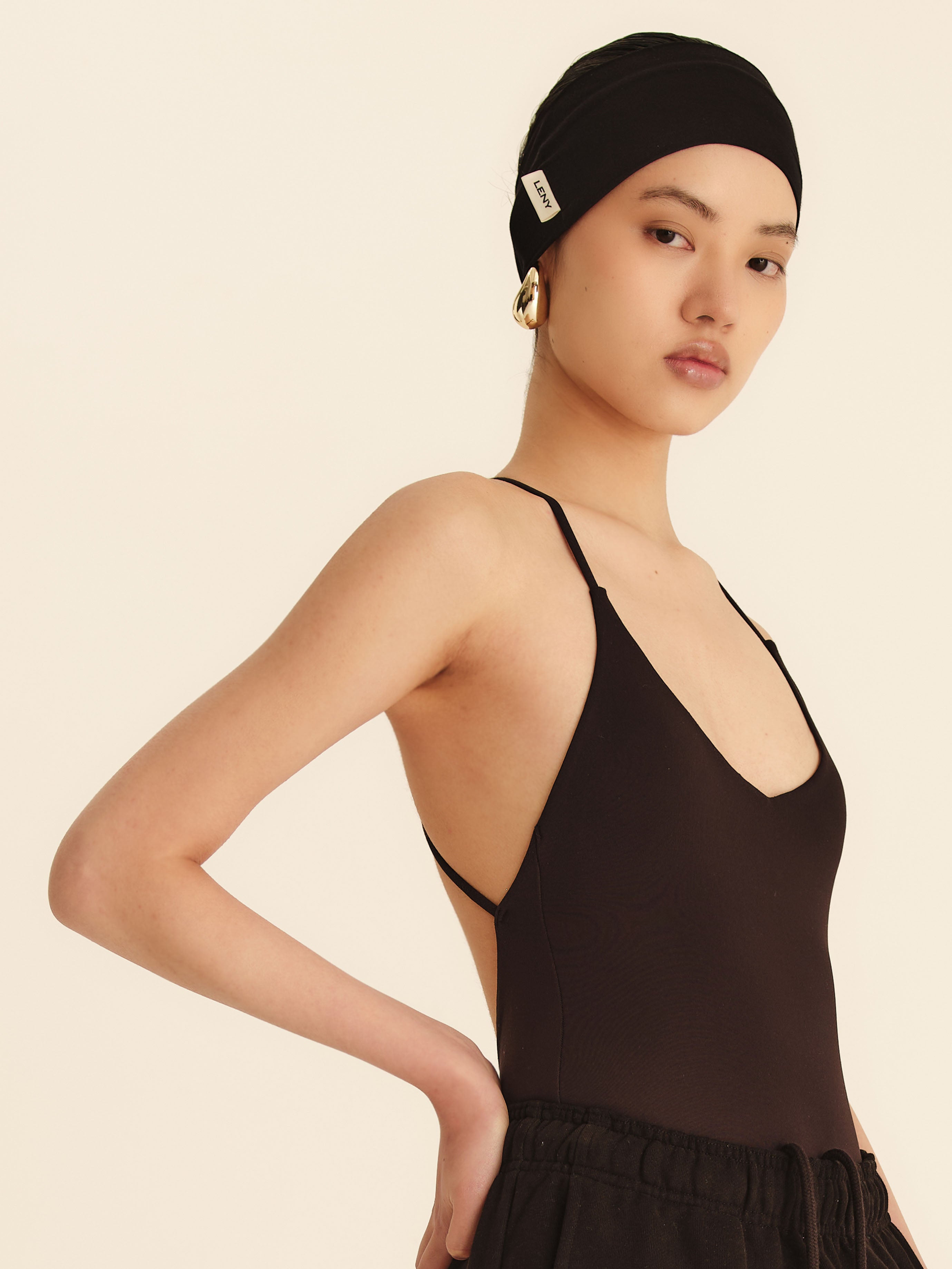 Essentials Headband - Jet Black – LENY