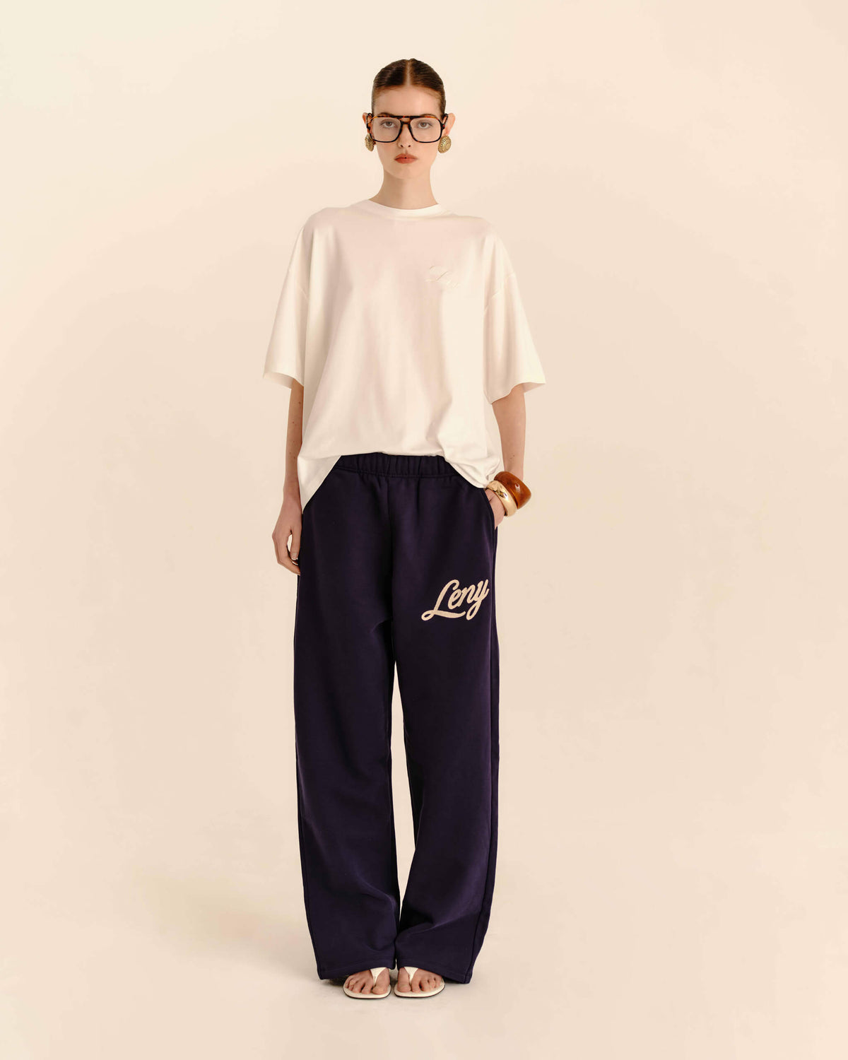 Oversized T shirt Ivory