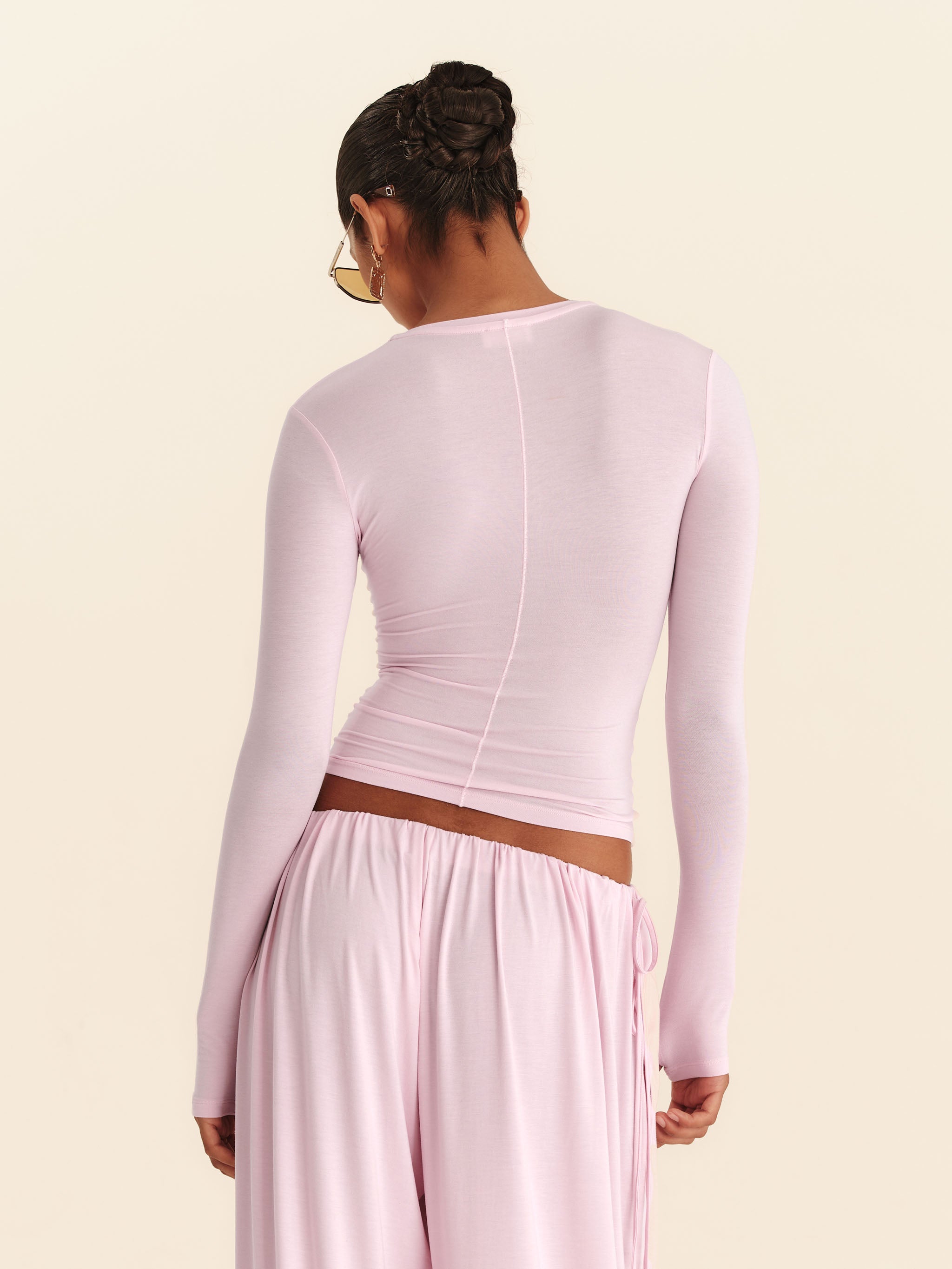 Vesper Longsleeve Top - Blossom